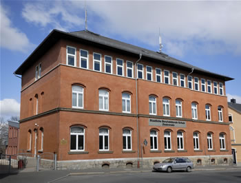 Haus 1 und Haus 2 der Berufsschule Zeulenroda